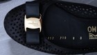 Ferregamo  Black Women Slippers Size 8b The Overall Condition Good  Besides Sole