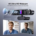 Depstech Dw50 Pro Webcam 4k Zoomable Camera With Microphone Remoteand Auto-focus