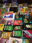Huge Lot Of Unopened Old Vintage Sports Cards In 15 Wax Foil Cello Rack Packs