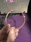 Copper Tensor Ring Small Bracelet Hand Made 12 Gage