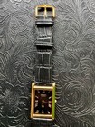 Black Dial Rare Vintage Seiko Slim Quartz Men s Wrist Watch