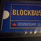Vintage Blockbuster Video Laminated Membership Card Canada Maple Leaf