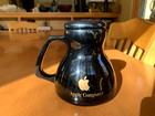 Unique Vintage 1980s Apple Computer Black And Gold Coffee Mug W  Lid - Macintosh