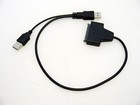 Lot Of Sata To Usb 2 0 Cable Adapter For 2 5  Hdd And Ssd Hard Drive