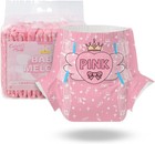 Cutieplusu Adult Diapers 10 Pieces  Incontinence Briefs With Tabs For Women A   