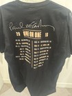 Paul Mccartney One On One 2016 Tour Black T-shirt  Size Xl Rock   Pop