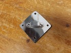 Vintage 1950s-60s Wfl Ludwig Diamond Plate For Clip Style Tom Mount Chrome  felt