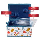 Large Sewing Basket In Sewing Accessories Print Multicolor