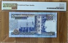 Jordan 10 Dinars Of 2020 Issue P 36h  Pmg Gem Unc 67 Epq low S n   000047