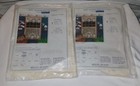 Vtg 1996 Heritage Lace Noah s Ark Curtain Window 1 Valance 60  X 14  Ecru Cream
