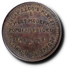 1938 Kalamazoo  Michigan Uptown Theatre Token Choice Au About Uncirculated