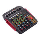 Professional 4 Channel Bluetooth Live Studio Audio Mixer Usb Mixing Console O5d3
