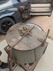 Antique Top-loading Washing Machine With Wringer Copper Tub 
