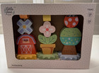 Toy Wooden Stacking Spring  Flower 16p Set