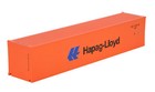 1 87 Hapag-lloyd 40gp Metal Shipping Container Model Toy Home Office Decor Gift