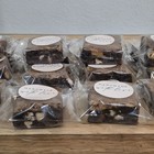 Home Baked Peanut Butter Swirl Brownies     8x8 Pan  rich Chocolate Brownies 