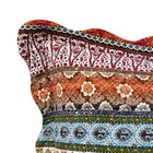 Brandream Bohemian Quilted Striped Pillow Shams Set Of 2 Standard Size