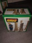 Vintage 1990 Rare Brio Wooden Railway   33557 Bridge Supports Made In Sweden