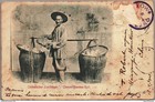 China 1901 Postcard To Brazil Stamp Removed Due Marks Japanese Occupation
