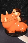 Rare Disney Auctions Pumbaa   Timon Limited Edition 350 Made Cookie Jar Box