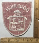 Vintage Town Of Goderich Ontario Canada Patch Travel Souvenir Ship Sailboat Logo