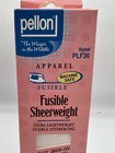 Pellon Apparel Fusible Sheerweight Plf36 15  X 3 Yards Ultra Lightweight 