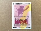 2008 Rittenhouse Women Of Marvel Sketchafex Sketch Card By Rich Molinelli 1 1