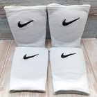 Nike Essentials Volleyball Knee Pads Size Medium large White Lot Of 2