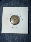 Vintage Nyc Subway Token  16mm  - Small Early Type New York City Transit Token