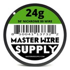 Nichrome 80 - 50ft - 24 Gauge Wire 24g - 0 51mm - 0 02in - Master Wire Supply