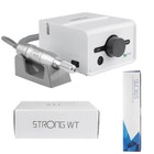 65w Electric Nail Drill Machine Strong 211 35000rpm Handpiece 120ii Silver A