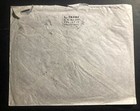 1947 Tel Aviv Palestine Airmail Cover To New York Usa