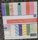 American Crafts Everyday 6x6 Paper Pad 54 Sheets Total