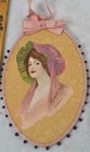  Antique Victorian Sewing Pin Keeper W Pins  needle Packets thread Wax Original 