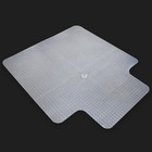 48  X 36  Home Office Chair Mat  Pvc Floor Studded Back With Lip For Pile Carpet
