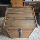 Hamilton 13 Drawer Printers Typeset Cabinet With Slanted Top Antique 