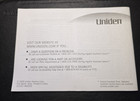 Uniden Dect 1588 Series 6 0 Cordless   Corded Base Phone Answering System Manual