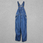 Vintage Lee Jelt Denim Bib 36x28 Overalls Union Made Sanforized Usa 50s 60s