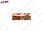 Authentic Raw Classic Kingsize Slim Unrefined Rolling Papers   10 Packs