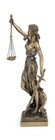 Veronese Design Large Bronze Finish Lady Justice 18 Inch Statue Sculpture