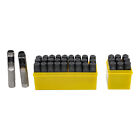 Letter   Number Steel Punch Stamp Set 36 Piece Stamping Set 0 5in 12 5mm