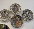 Handmade Turkish Ceramic Decorative Plate Hand Painted Wall Art     Choose 1