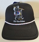Pabst Blue Ribbon Grim Reaper Foam Snapback Trucker Hat Cap Nwt