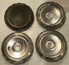Set Of  4  Vintage 1950s Ford 15  Used Wheel Covers Hubcaps
