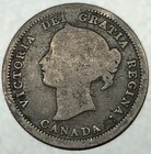 Canada 1858 Five Cents World Silver Coin  925 1st Year - 4751