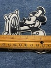 Steamboat Willie Embroidered Patch Iron On New Mickey Mouse