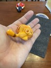 Littlest Pet Shop  1834 Sitting Bengal Tiger Striped Orange Cat Green Eyes