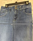 Lee Women   s Flare Jeans Light Wash High-rise Double Button Stretch  Size 12