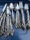 Oneida Davinci Stainless Steel Flatware Service For 6 Heirloom Silverware