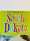 South Dakota Offical Highway Map 1972 -73 Fold Out 